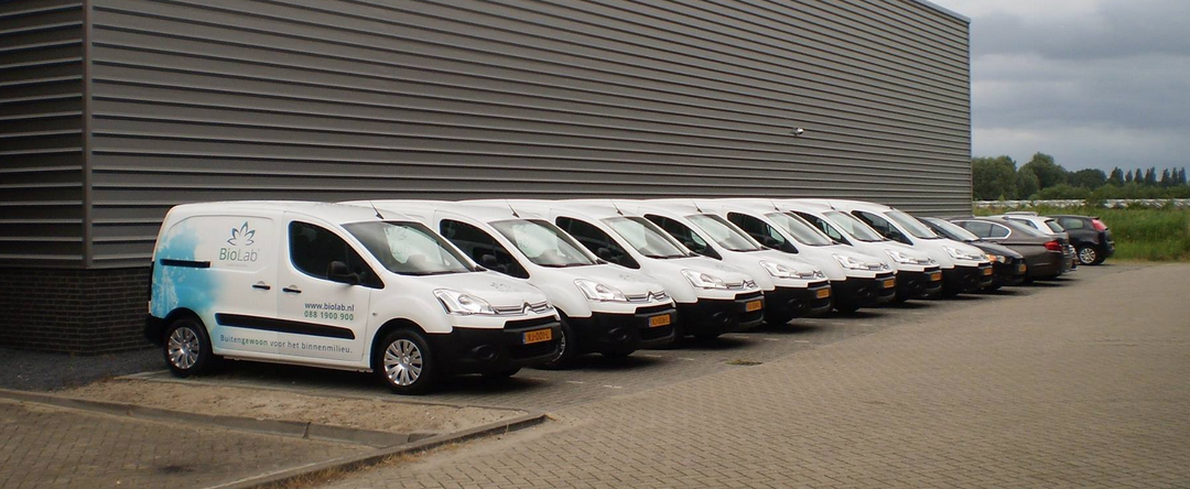 Fleetmarking Citroën Berlingo’s Biolab