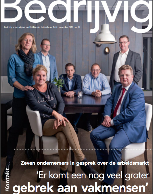 LBS in business magazine Bedrijvig!
